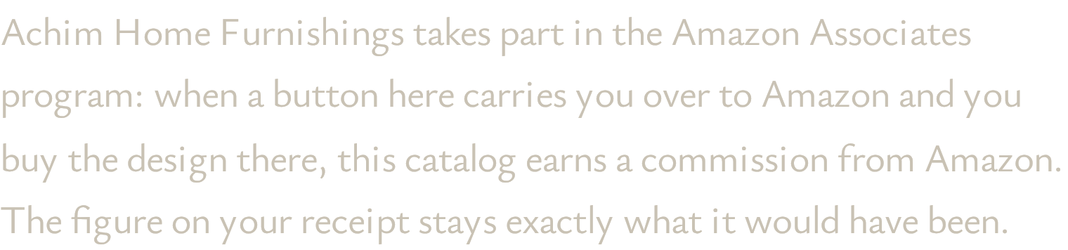 A note on how this catalog pays for itself