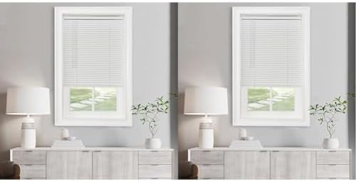 48 in & 64 in Long 1 in Slat Cordless Light Filtering