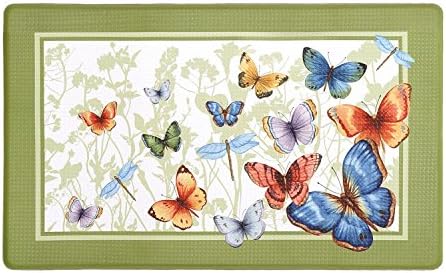 Anti-Fatigue Floor Comfort Mat, Butterflies