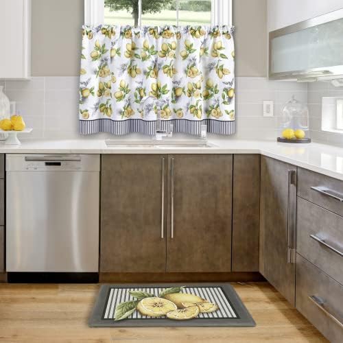 Anti-Fatigue Floor Comfort Mat, Lemon Drop