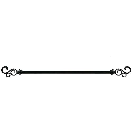 Buono II Medley Curtain Rod with Finials