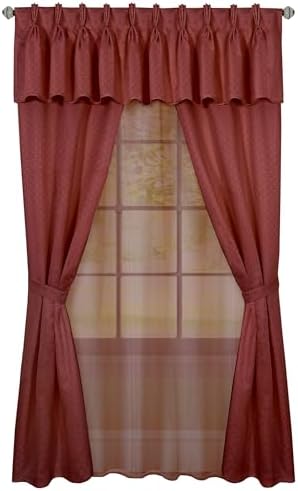 Claire Light Filtering Shades, in a Bag, Marsala