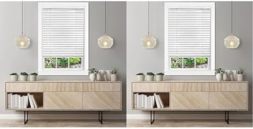 Cordless Room Darkening Vinyl Blinds Bundle