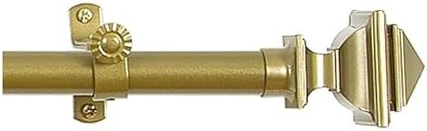 Curtain Rods with Finials, Buono II, 66-120 in