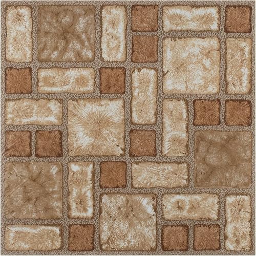 Imports Portfolio 12x12 2.0mm Self Adhesive Floor, Cobble