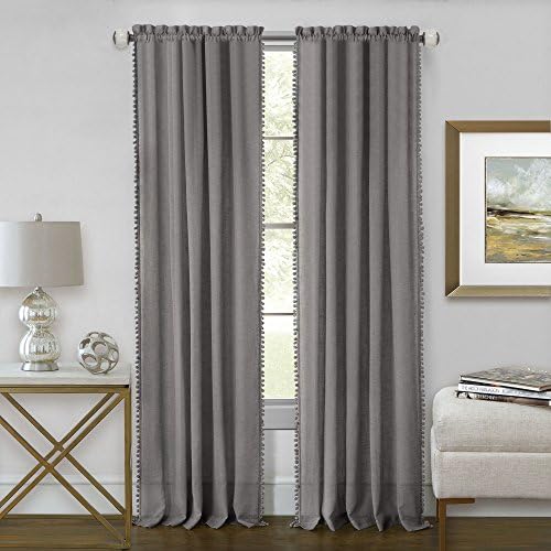 Imports Wallace Rod Pocket Curtain, Panel, 52 x 64 in