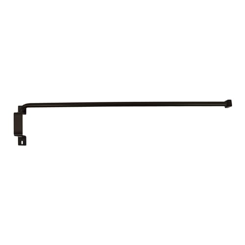 Innovative Brent Swing Arm Curtain Rod, Bronze