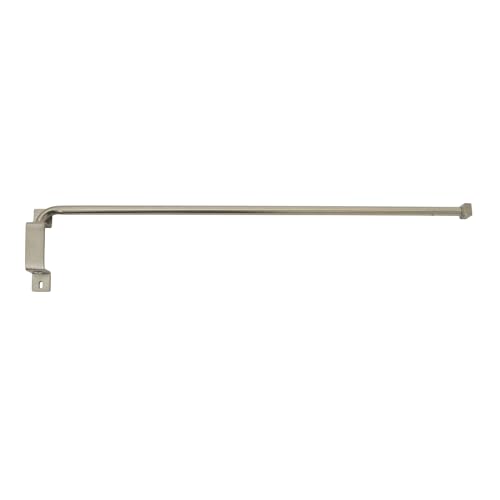 Innovative Brent Swing Arm Curtain Rod, Nickel