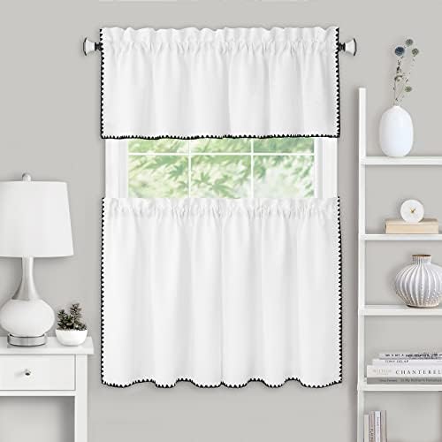 Kendal Tier and Valance Curtain Set