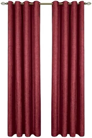 Light Filtering Curtain Panel, Burgundy