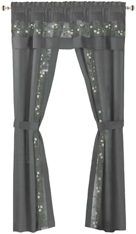 Light-Filtering Curtain Set, Grey