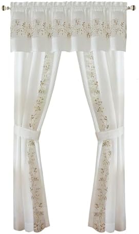 Light-Filtering Curtain Set, White