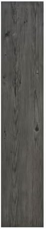 Looselay Vinyl Plank Flooring, Natural, 9 x 48 in, 8-Pack, Smoke Grey