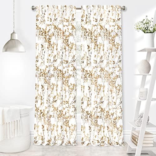 Misty Back Tab Curtain Panel