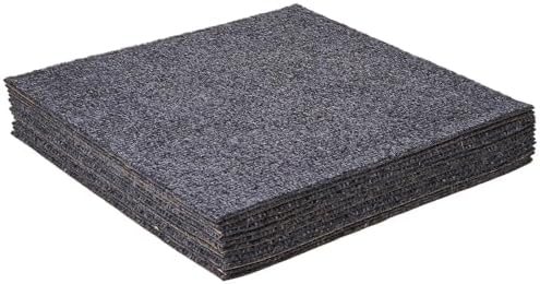 Nexus Peel & Stick Floor Tiles, Smoke, 12 x 12 in, 12-Pack