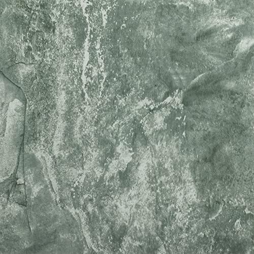 Nexus Self Adhesive 12-Inch Vinyl Floor Tiles, Black w/White Vein Marble Pattern