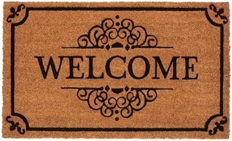 Printed Coir Door Mat, Prestige