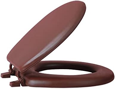 Soft Standard Vinyl Toilet Seat, Chocolate