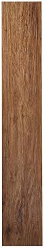 Tivoli Peel & Stick Vinyl Floor Tiles, Natural, 6 x 36 in, 10-Pack, Medium Oak