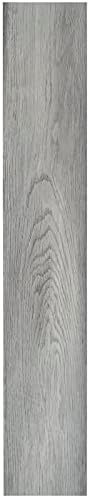 Tivoli Peel & Stick Vinyl Floor Tiles, Natural, 6 x 36 in, 10-Pack, Silverton