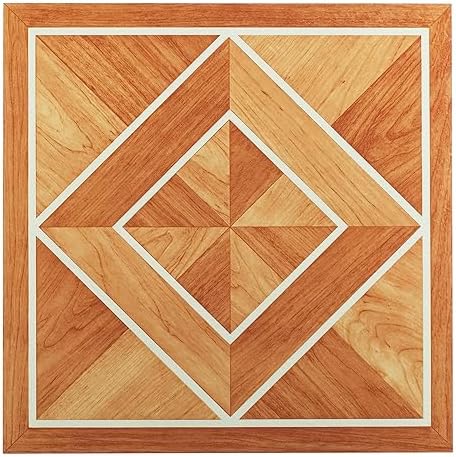 Tivoli Peel & Stick Vinyl Floor Tiles, White