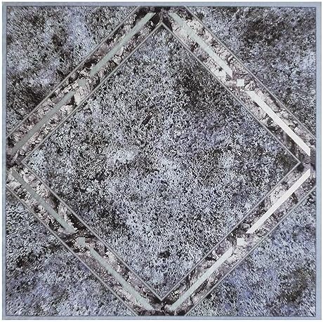 Tivoli Self Adhesive Vinyl Floor Tiles, Peel & Stick, 12 x 12 in, 45-Pack, Mrble Dmnd