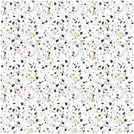 Tivoli Self Adhesive Vinyl Floor Tiles, Peel & Stick, 12 x 12 in, 45-Pack, Mosaic