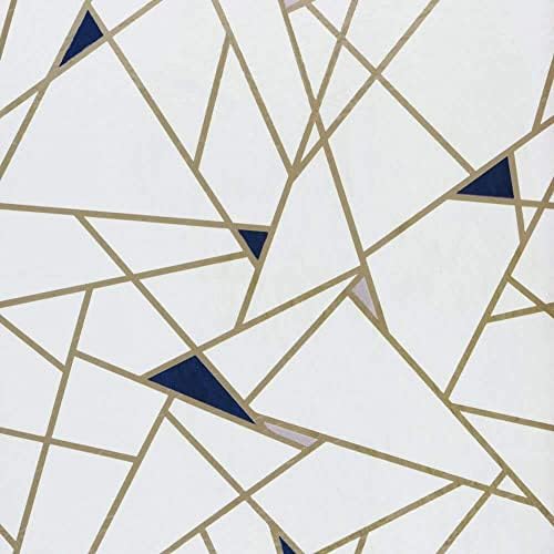 Vinyl Peel & Stick Vinyl Floor Tiles, Blue, 12 x 12 in, 20-Pack, Edge