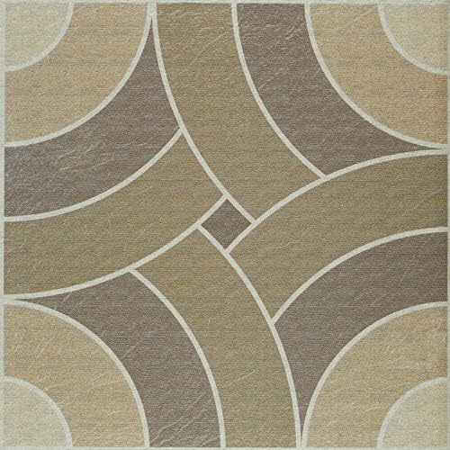 Vinyl Peel & Stick Vinyl Floor Tiles, Brown