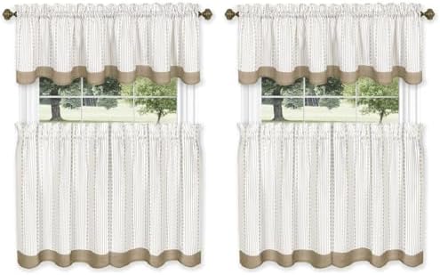 Westport Tier and Valance Set 58 x 24/58 x 14