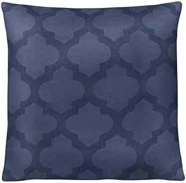 Windsor Square Throw Pillow Navy